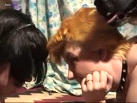 Kinky wife uses dog cock like its husband's dick